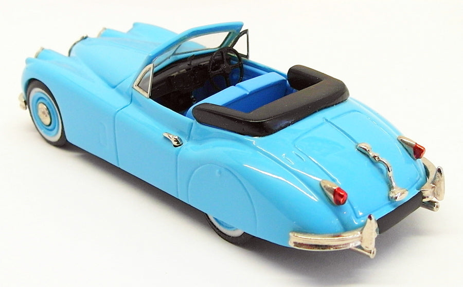 Milestone Miniatures 1/43 Scale GC65B - Jaguar XK140 Roadster - Blue
