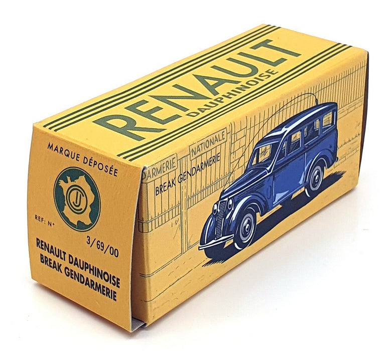 CIJ Europarc 9cm Long 3/69/00 - Renault Dauphinoise Van Break Gendarmerie