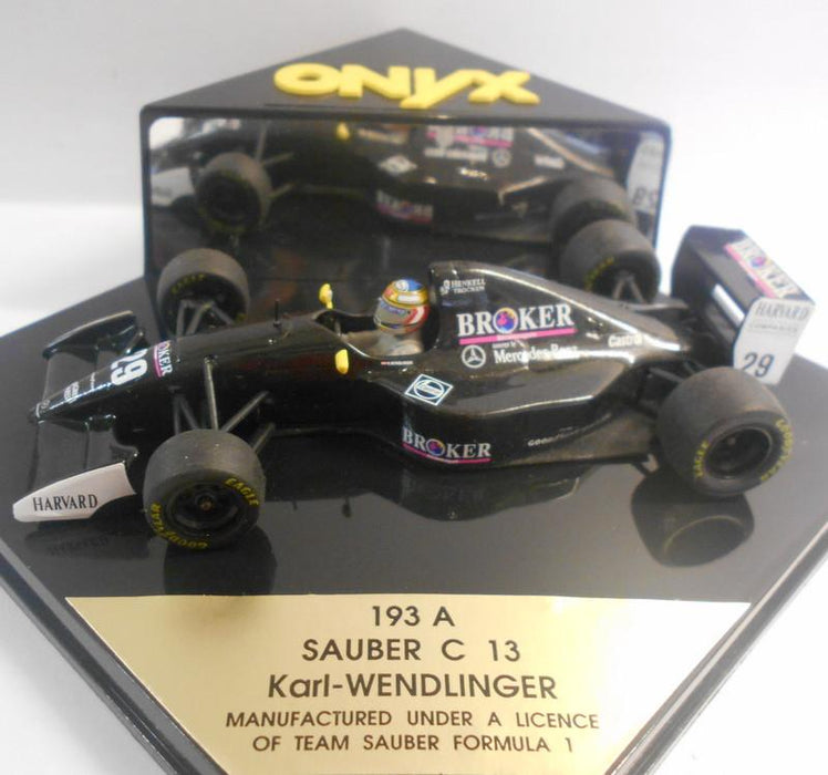 Onyx 1/43 Scale - 193A SAUBER MERCEDES C13 KARL WENDLINGER