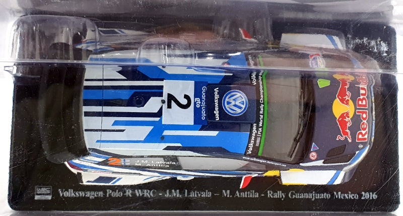 Altaya 1/24 Scale Diecast AL5122C - Volkswagen Polo R WRC J.M.Latvala #2 2016