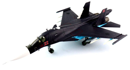 Hobby Master 1/72 Scale HA6305 - Su-34 Fullback Fighter Red 22 Russian AF 2015