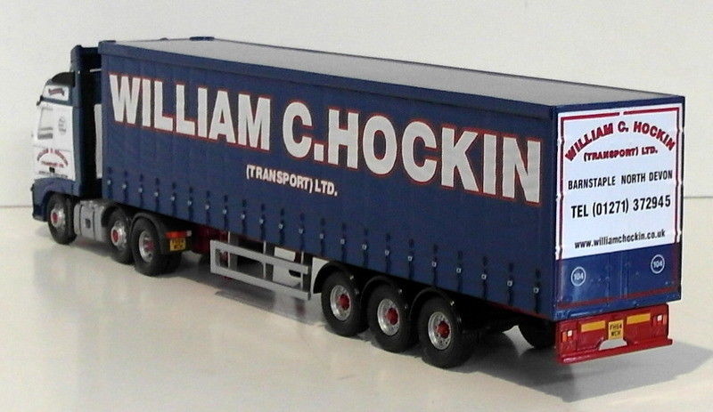 Corgi 1/50 Scale CC14011 - Volvo FH Curtainside - William C.Hockin