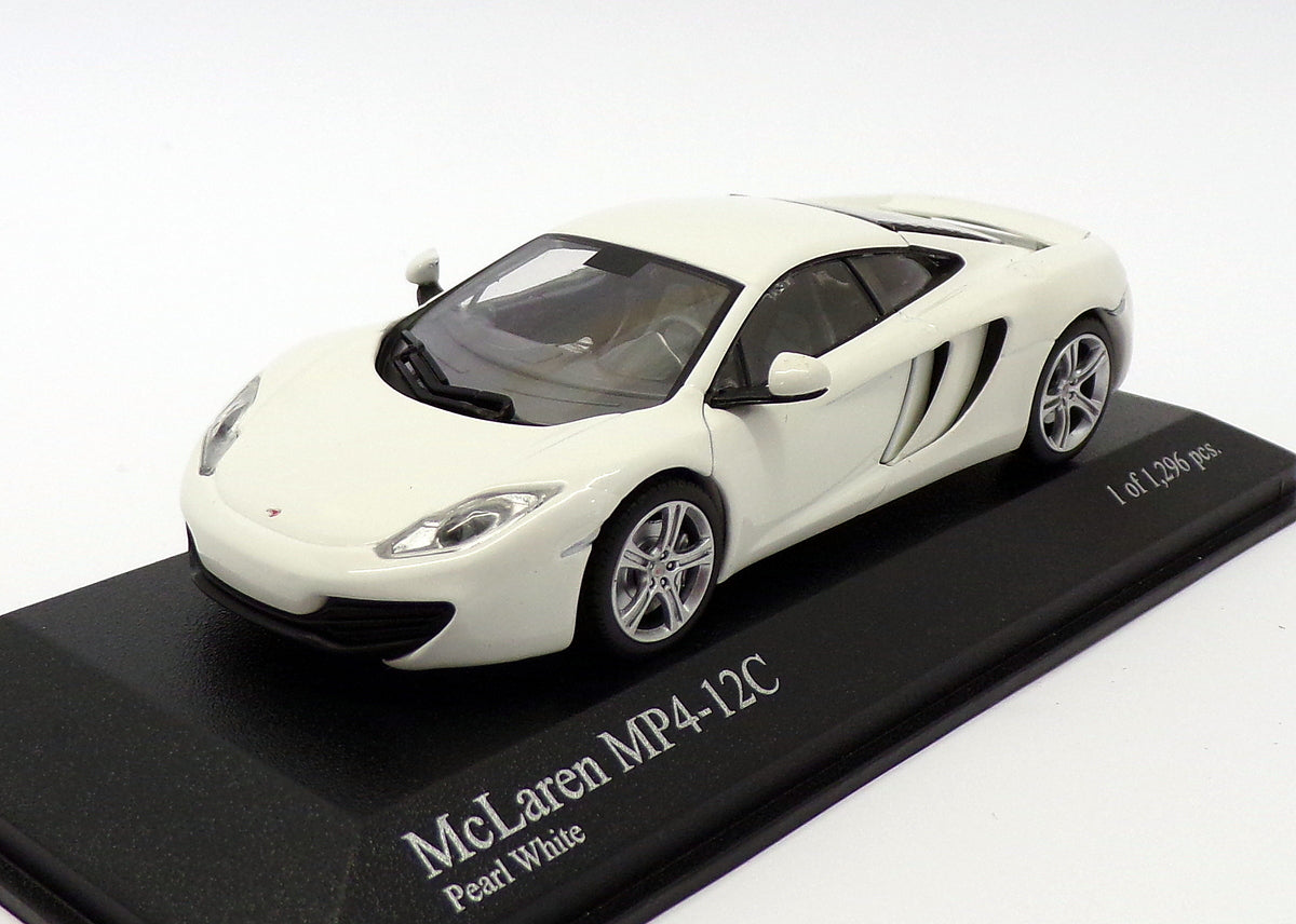 Minichamps 1/43 Scale 530 133021 - McLaren MP4-12C - Pearl White