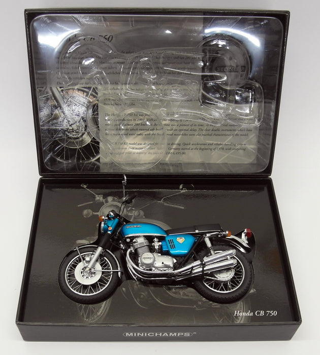 Minichamps 1/12 Scale Diecast 122 161000 Honda CB 750 1968 Version 1