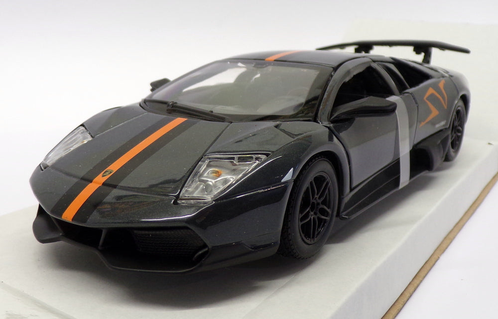 Burago 1/24 Scale 18-22120 - Lamborghini Murcielago LP 670-4 SV - Grey