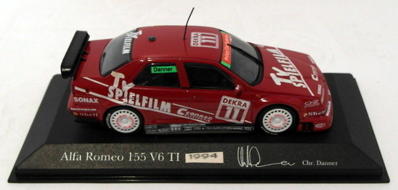 Minichamps 1/43 Scale 430 940111 - Alfa Romeo 155 V6 TI DTM 1994 #11 Chr.Danner
