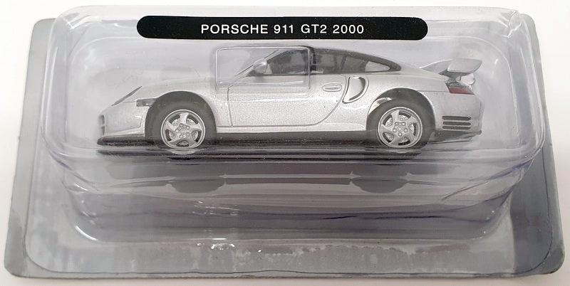 Deagostini 1/43 Scale COD 026 - 2000 Porsche 911 GT2 - Silver