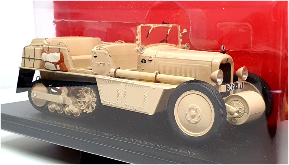 Hachette 1/24 Scale Diecast G111V015 - Citroen Autochenille P17 - Cream