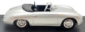 Greenlight 1/43 Scale 86597 - 1958 Porsche 356 Speedster Super - Silver