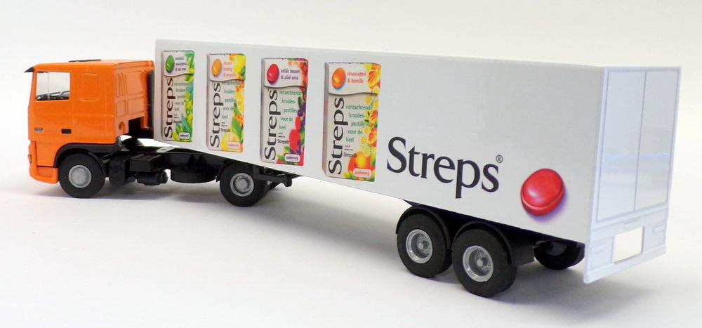 Lion Toys 1/50 Scale Diecast No.36 - DAF 95 XF Truck & Trailer - Streps