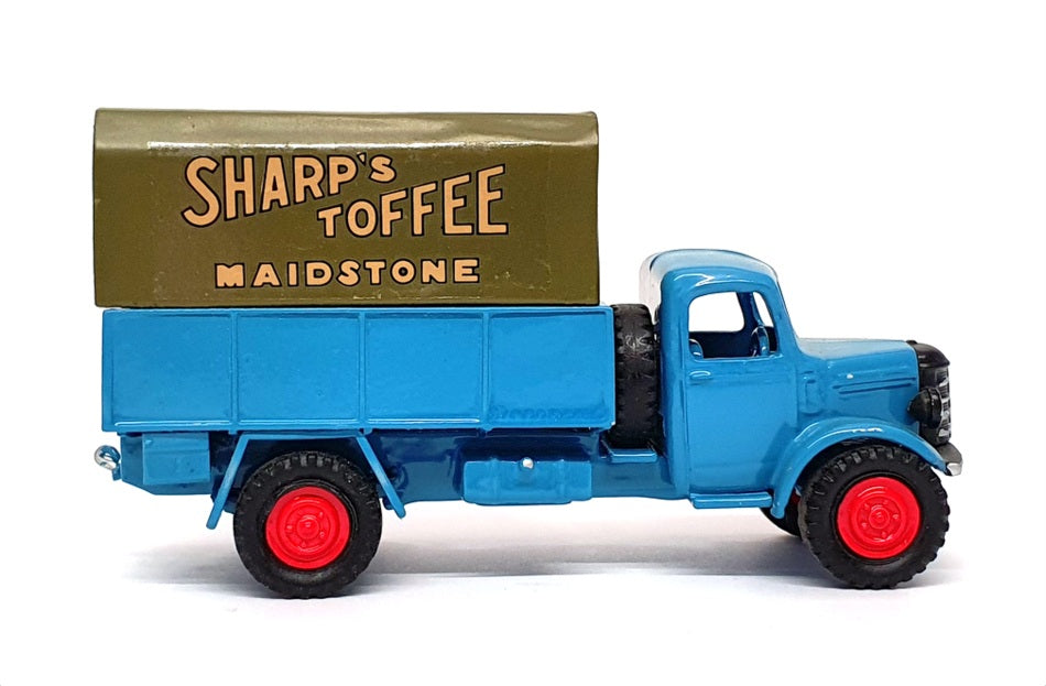 B&B Models 1/60 Scale BB01F - Bedford Truck Sharp's Toffee - Blue/Green