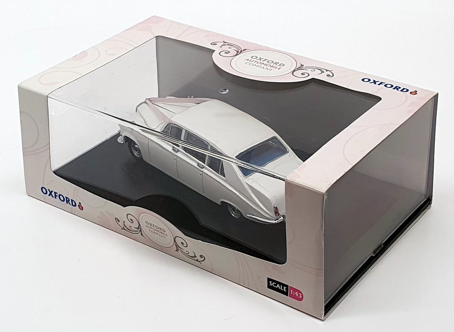 Oxford Diecast 1/43 Scale DS001W - Daimler DS420 Wedding Car - White