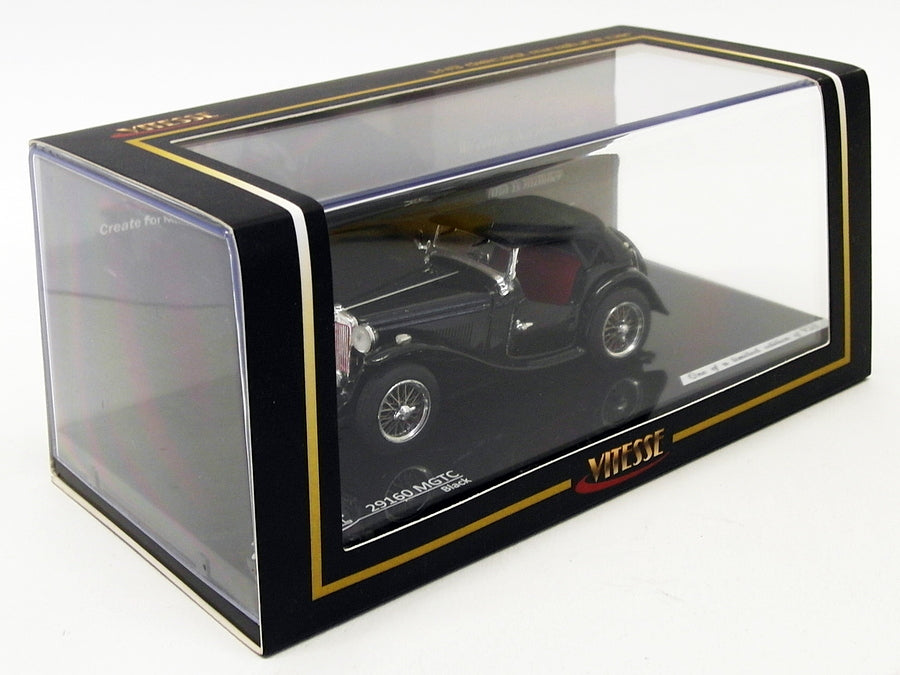 Vitesse 1/43 Scale Diecast Model Car 29160 - MGTC - Black