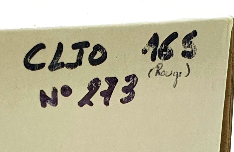 Otto Mobile 1/18 Scale Resin OT005 - Renault Clio Phase 1 1991 - Red