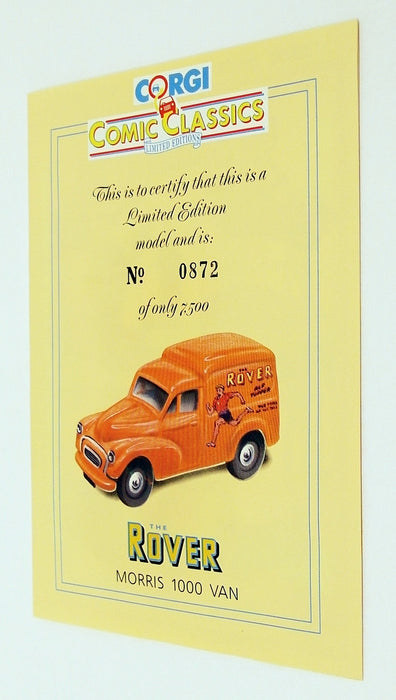 Corgi 1/43 Scale Diecast Model 98756 - Morris 1000 Van - The Rover