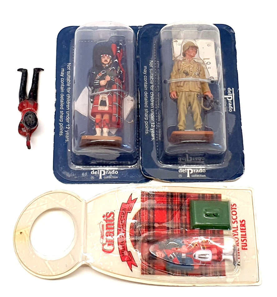 Del Prado William Grants DW01 - Set Of 4 Metal Soldiers