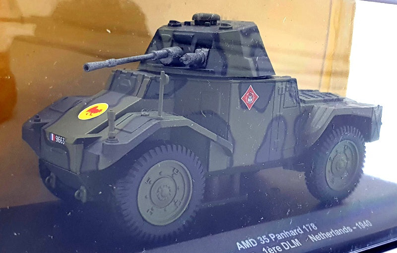 Altaya 1/43 Scale Diecast Tank ALT240122JC - AMD 35 Panhard 178 1940