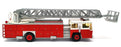 Conrad 1/50 Scale FE253 - E-One Fire Engine Truck Ladder - Red/White