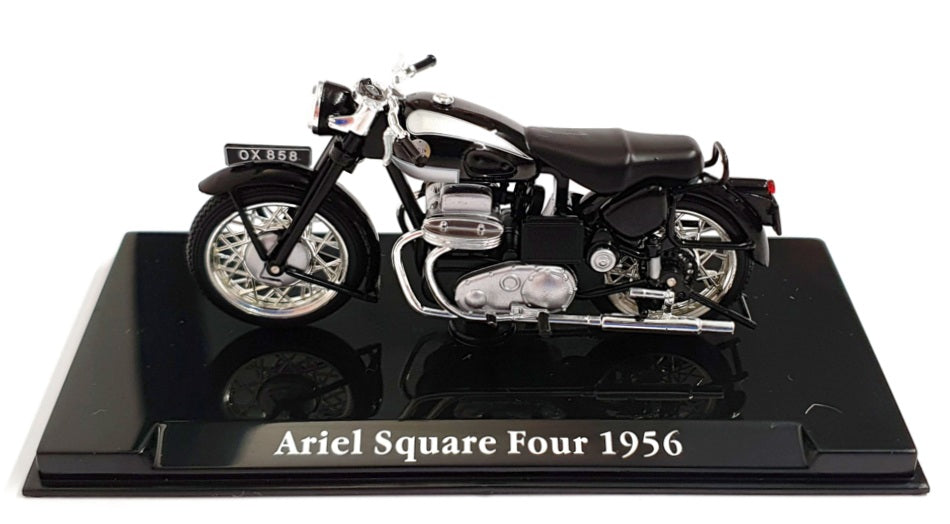 Atlas Editions 1/24 Scale Motorbike 4 658 114 - 1956 Ariel Square Four - Black
