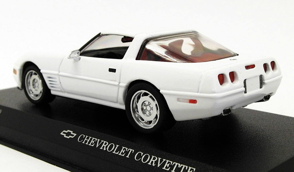 Detail Cars 1/43 Scale Diecast ART210 - Chevrolet Corvette ZR1 Coupe - White