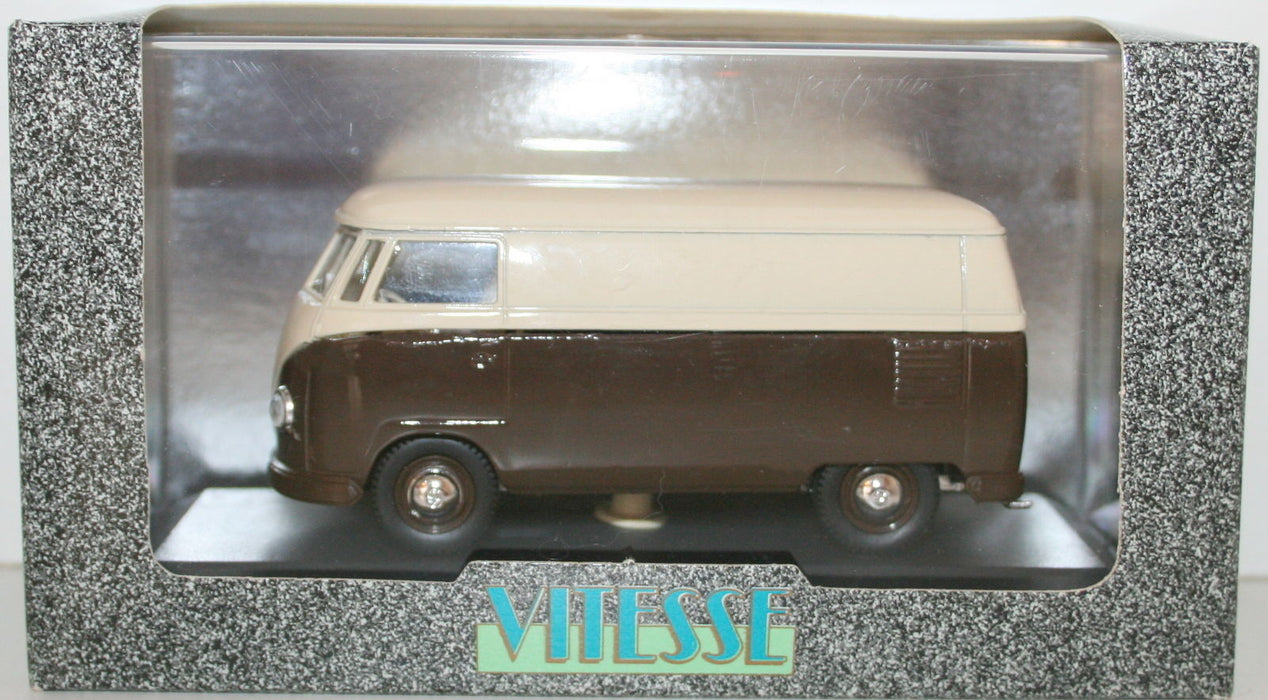 VITESSE 1/43 550 VOLKSWAGEN BULLI 1955 BROWN AND CREAM