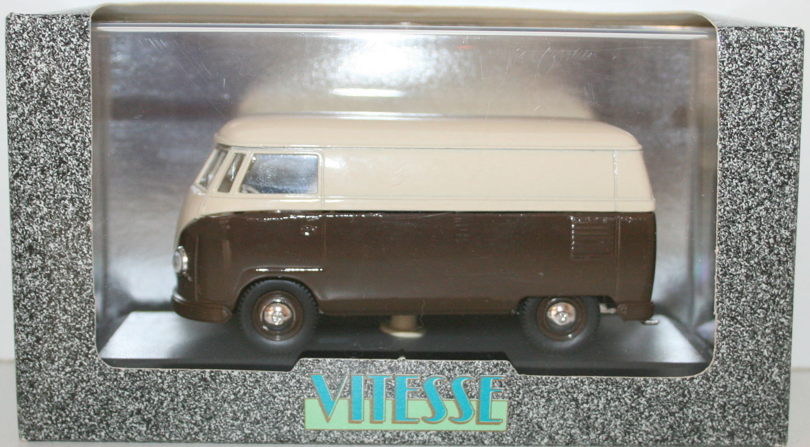 VITESSE 1/43 550 VOLKSWAGEN BULLI 1955 BROWN AND CREAM