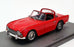 Spark 1/43 Scale Model Car S0508 - Triumph TR4 - Red