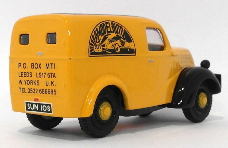 Somerville Models 1/43 Scale 107 - Fordson 5CWT Van - Model Auto - Yellow