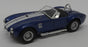 1965 Shelby Cobra 427 S/C - Blue - Kinsmart Pull Back & Go Diecast Metal Model Car