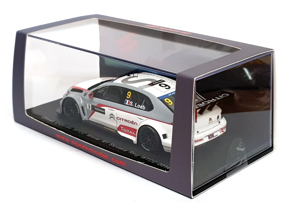Spark 1/43 Scale S2461 - Citroen C-Elysee WTCC Winner R1 Slovakia Ring 2014
