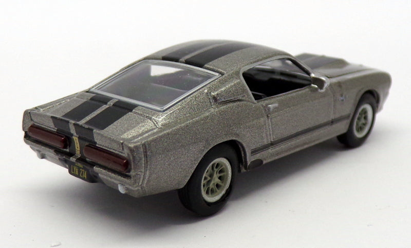 Greenlight 1/64 Scale 32524 - Ford Mustang '67 Custom Eleanor - Silver/Black