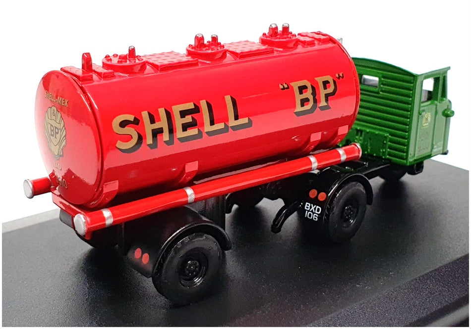 Oxford Diecast 1/76 Scale 76MH012 - Shell Mex & BP Ltd Mechanical Tanker Trailer