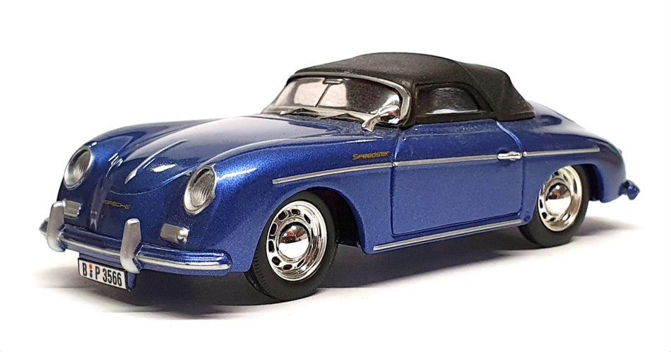 Vanguards 1/43 Scale VA07900 - Porsche 356 Soft Top - Metallic Aquamarine