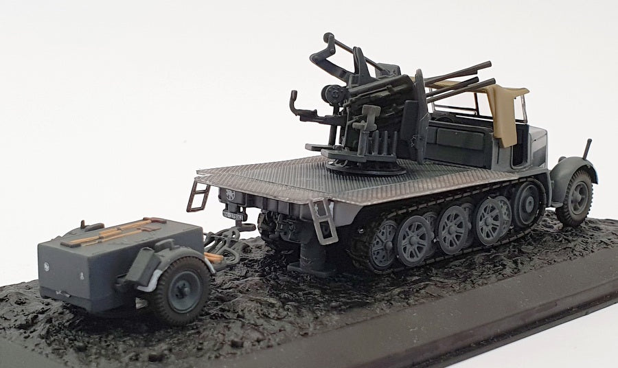 Altaya 1/72 Scale A30420R - Flakvierling Sd.Kfz. 7/1 & Trailer - USSR 1942