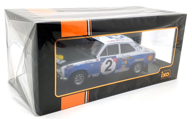 IXO 1/18 Scale 18RMC075A - Ford Escort MK1 RS 1600 #2 Safari 1973 R.Clark