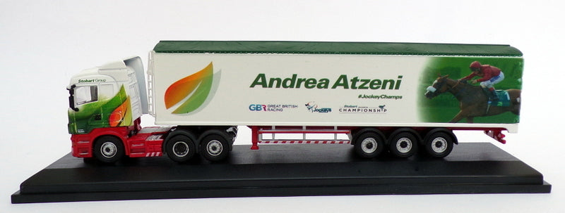 Oxford Diecast 1/76 Scale 76SHL11WF - Scania Truck Stobart - Atzeni
