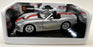 Burago 1/18 Scale Diecast 3323 Shelby Series 1 1999 Silver Red Model Car