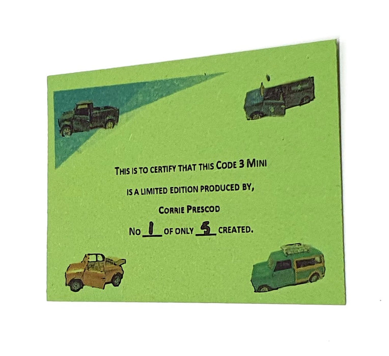 Corgi 1/36 Scale Diecast C3min2 - Mini Reworked Conversion