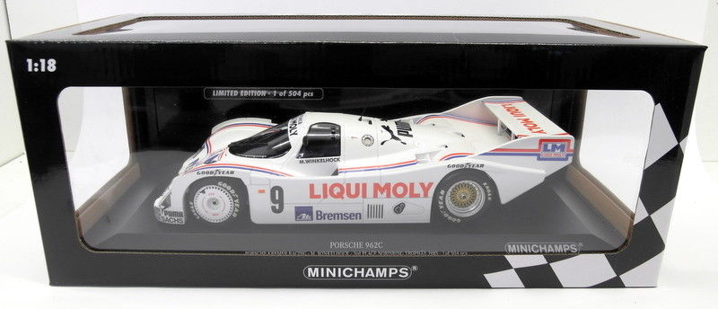 Minichamps 1/18 Scale diecast - 155 856509 Porsche 962C Kremer Racing Norisring
