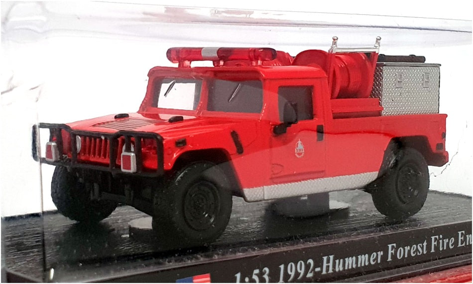 Del Prado 1/53 Scale 231222D - 1992 Hummer Forest Fire Engine - Red