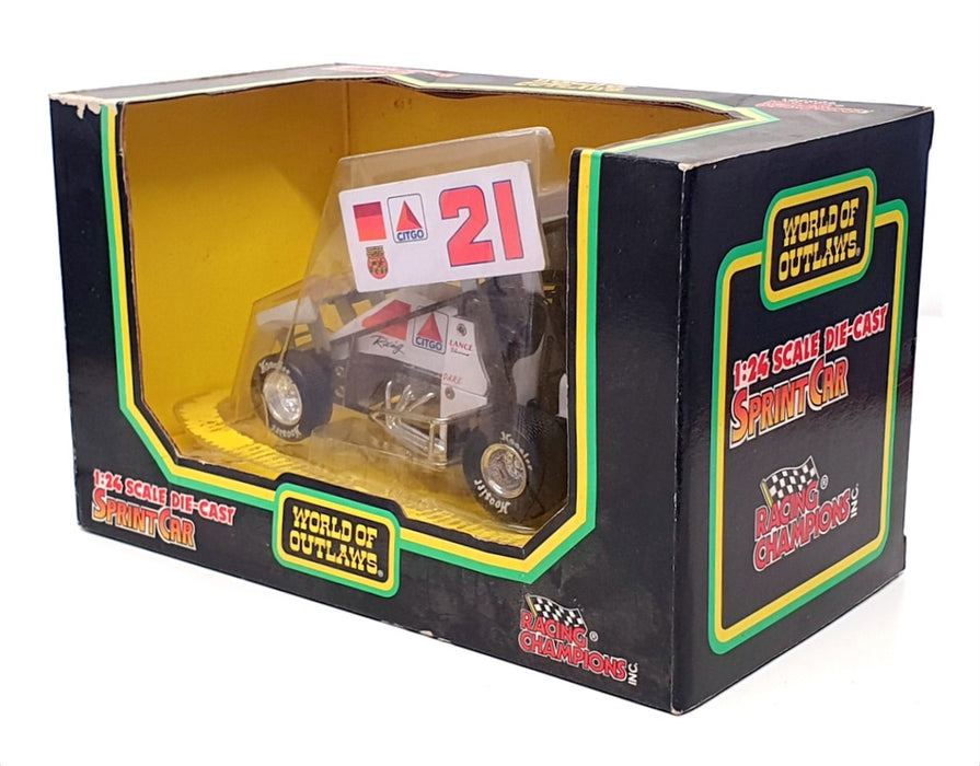 Racing Champions 1/24 Scale 09035 - Sprint Race Car No.21 Lance Blevins - White
