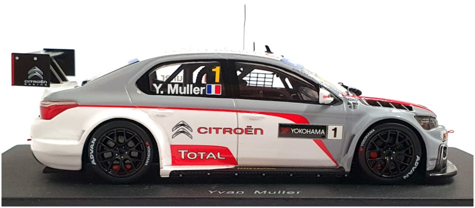 Spark 1/43 Scale S2460 - Citroen C-Elysee WTCC Winner R1 Paul Ricard WTCC 2014