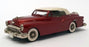 Brooklin 1/43 Scale BRK20 - 1953 Buick Skylark Conv Top Up - Met Dk Red/White