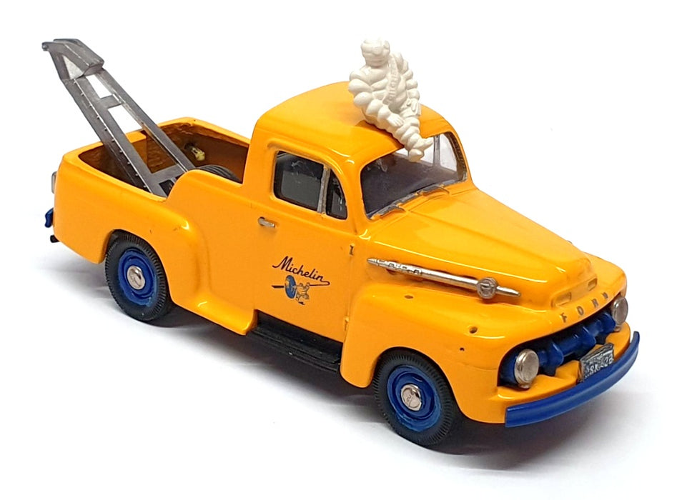 Brooklin 1/43 Scale BRK42 - 1952 Ford F1 Wrecker Truck Michelin - REWORKED