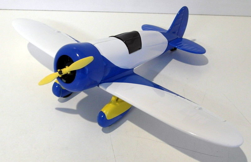 Liberty Classics 20cm long Metal - JOBFG2 Propeller stunt plane White / Blue