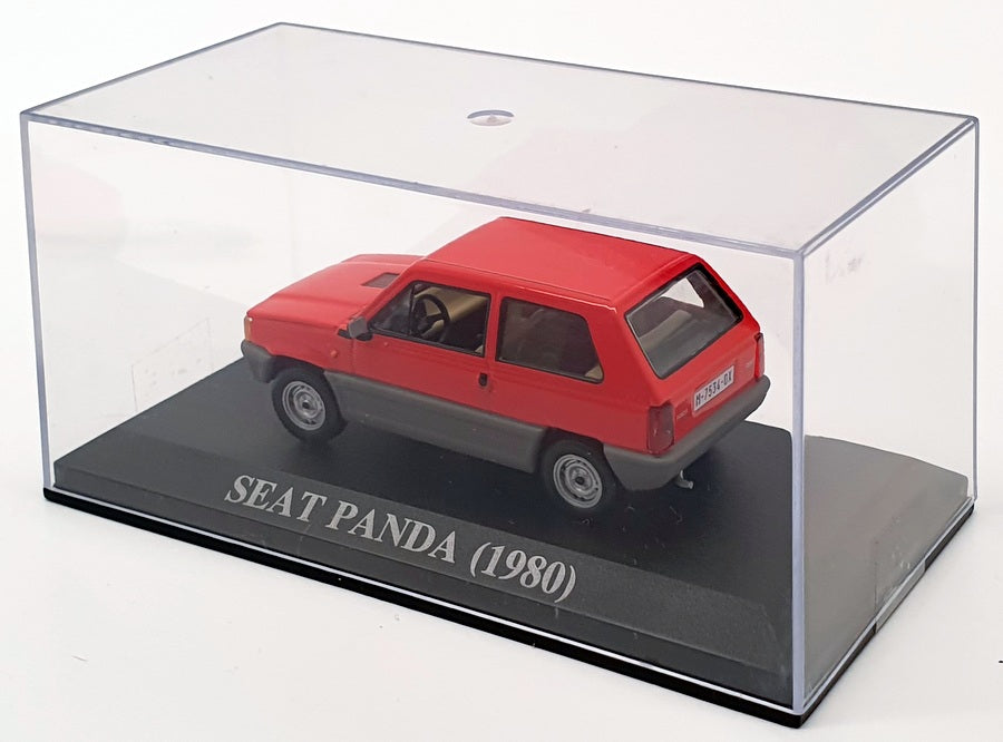 Altaya 1/43 Scale Model Car AL8920E - 1980 Seat Panda - Red/Grey