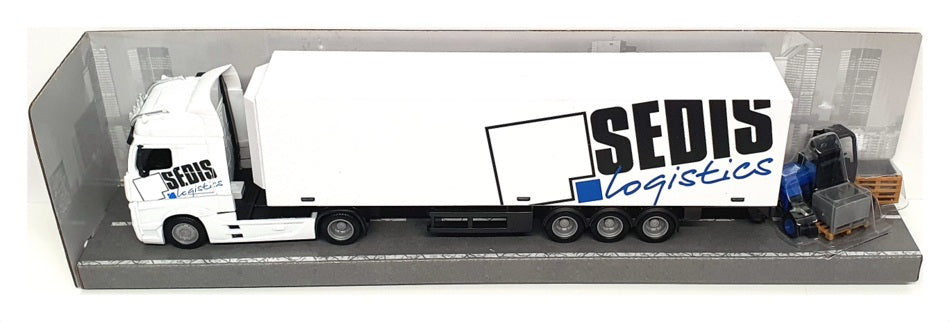 Burago 1/43 Scale 18-31471 - Mercedes Benz Actros Lift & Load - Sedis