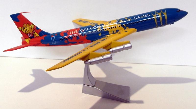 Corgi 1/144 Scale Diecast  AA32908 Boeing 707 2002 Manchester Commonwealth Games