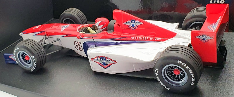 Minichamps 1/18 Scale Model Car 102072 - 2001 F1 US Grand Prix Event Car