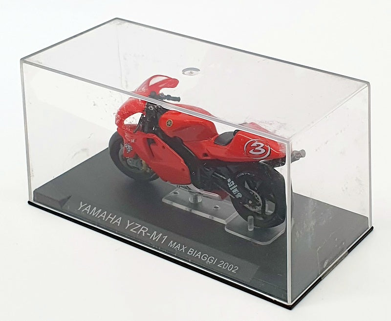 Ixo Models 1/24 Scale IB43 - Yamaha YZR-M1 - #3 Max Biaggi 2002
